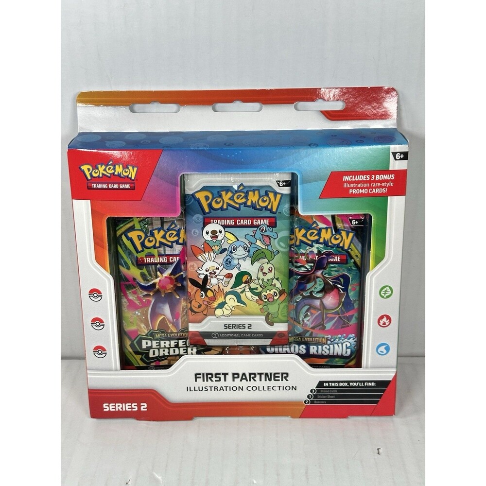 Pokémon First Partner Illustration Collection Series 2 NEW SEALED